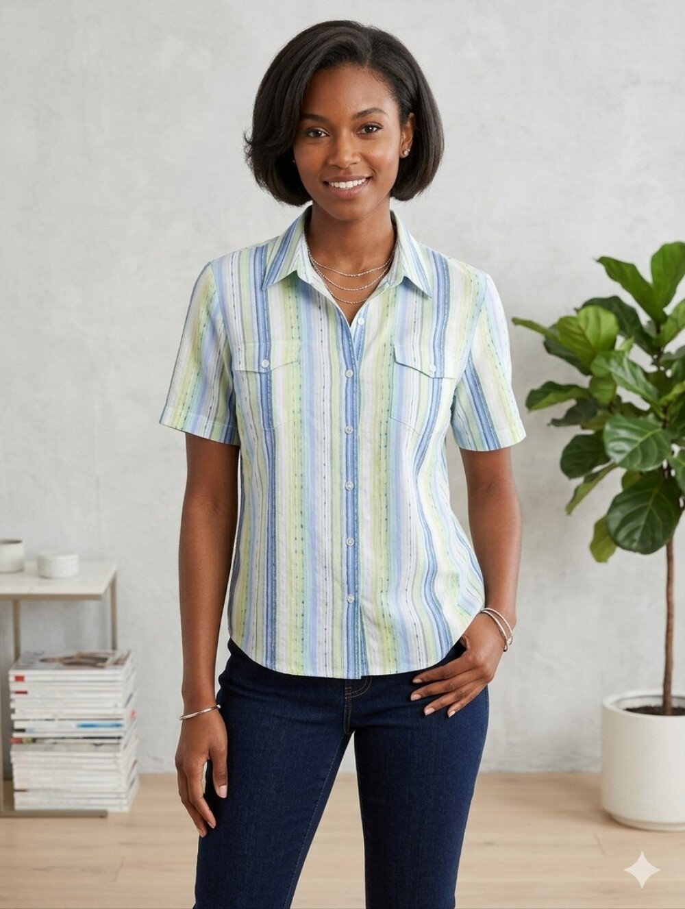 ALFRED DUNNER WOMENS TOP SIZE 20W